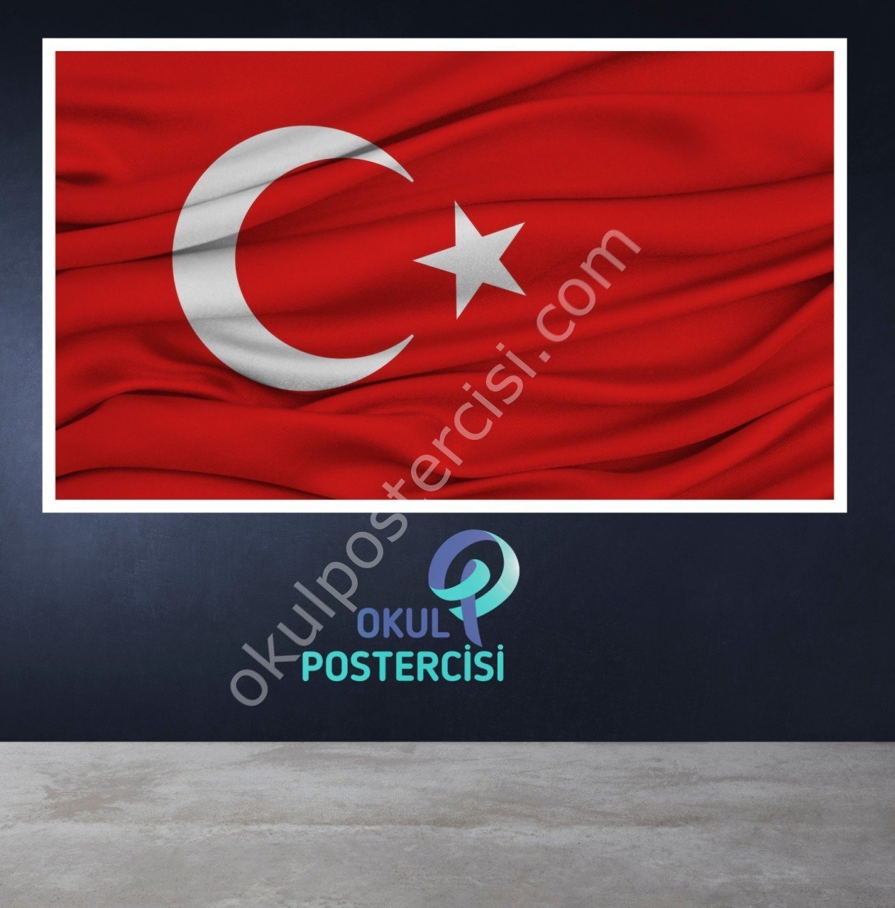 TÜRK BAYRAĞI POSTERİ