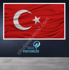 TÜRK BAYRAĞI POSTERİ