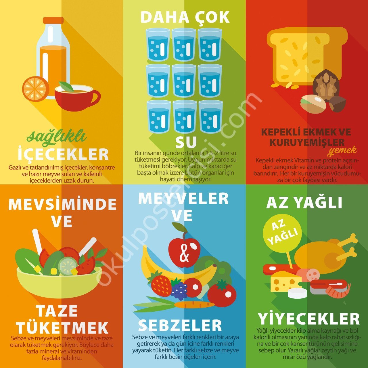 BESİNLER POSTER