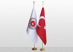 Makam Bayrağı Telasız 100x150
