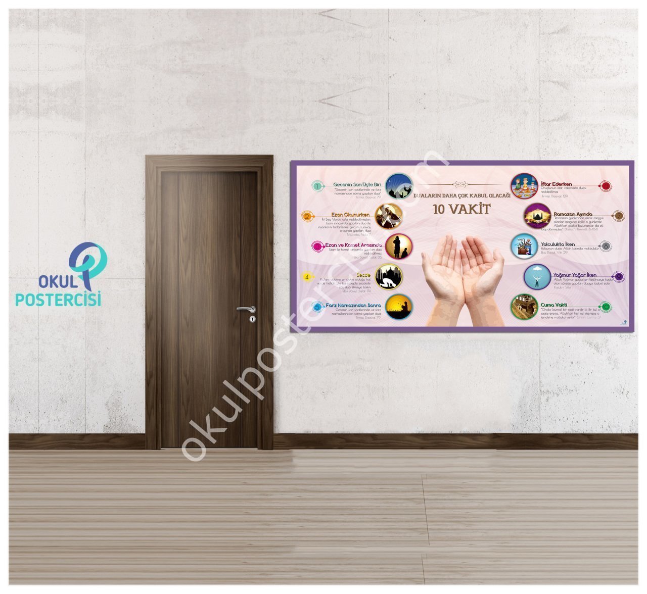 Duaların Kabul Olduğu Vakitler 100X200 - Folyo-Forex