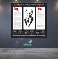 Atatürk Köşesi 100X200 - Folyo-Forex