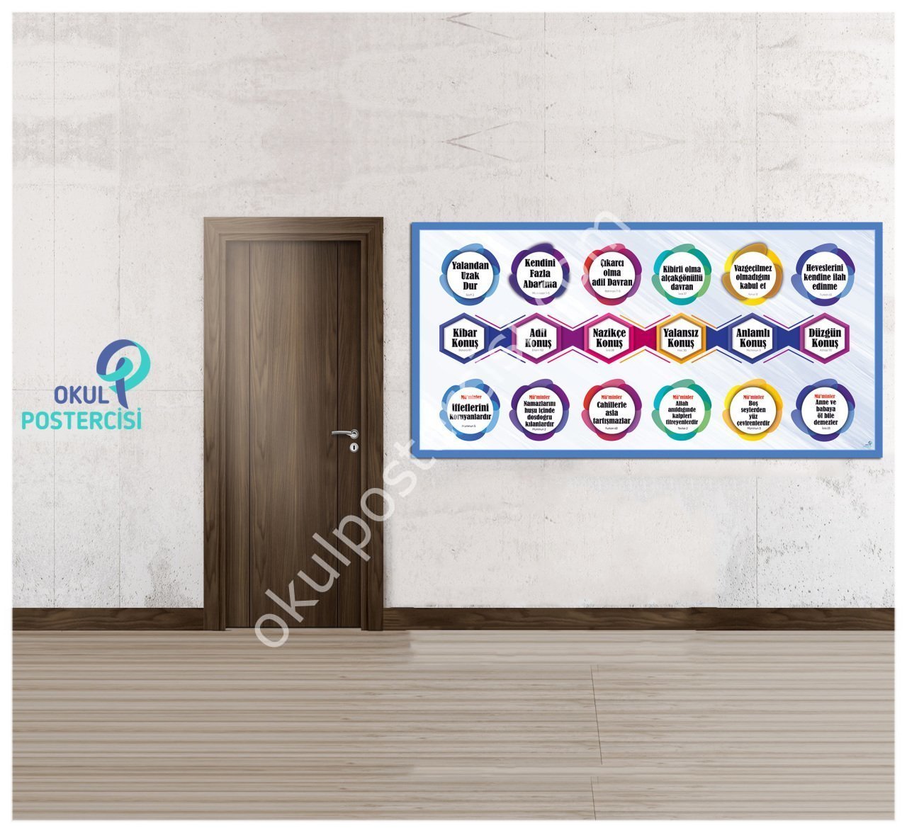 Sloganlar Posteri 100X200 - Folyo-Forex