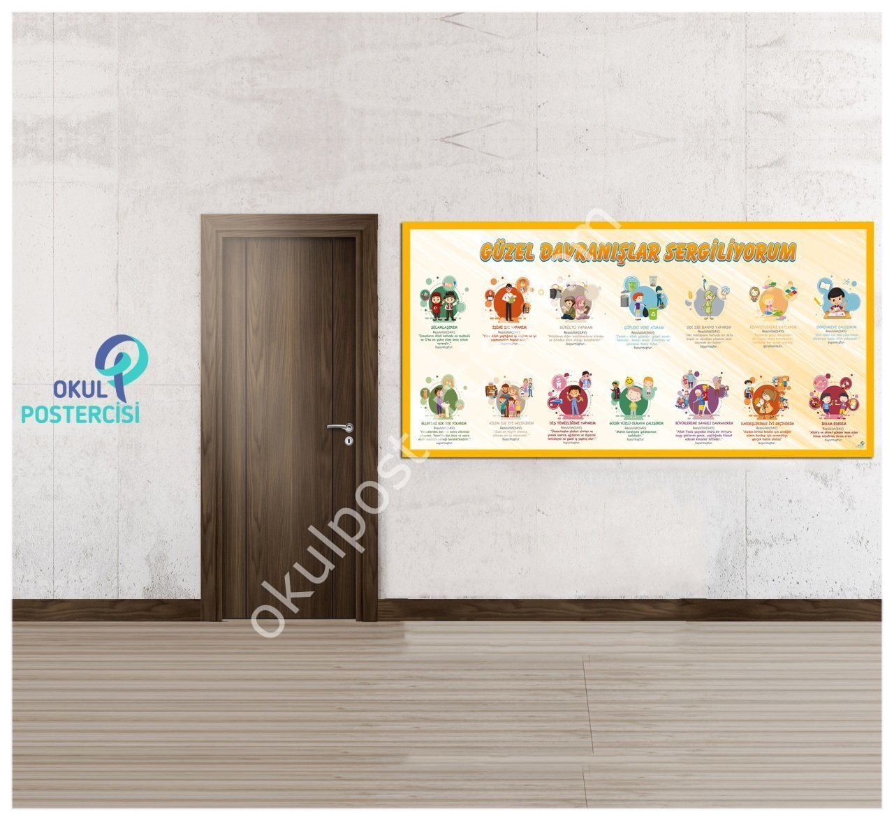 Güzel Davranışlar Sergiliyorum 100X200 - Folyo-Forex