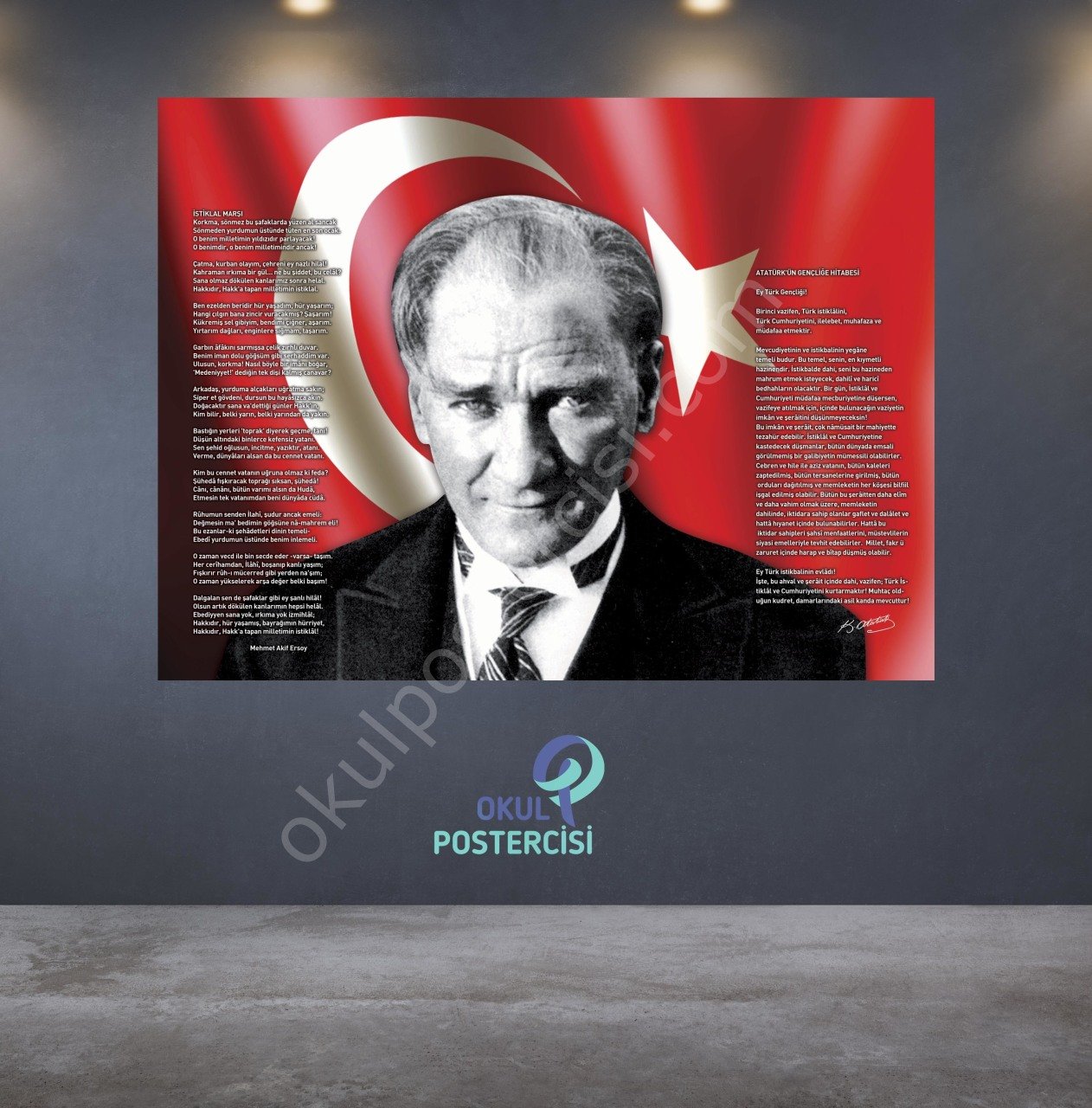 Atatürk Köşesi 100X200 - Folyo-Forex